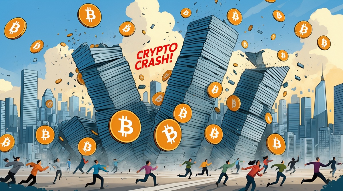 Why is crypto crashing today? Trade tensions and liquidations drive prices down