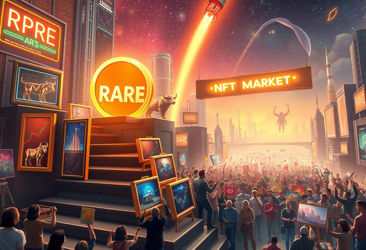 Superrare’s rare token climbs as nft bull market gains momentum