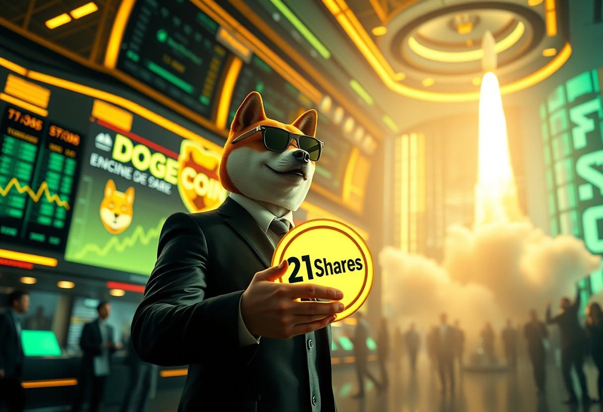 Spot dogecoin fund incoming – 21shares makes a wild bet on meme power