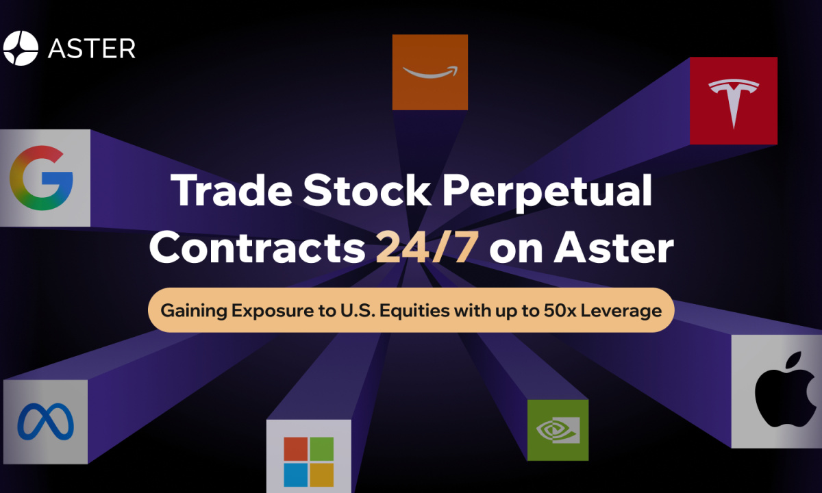 Aster launches 24/7 stock perpetual contracts trading with exposure to u. S. Equities