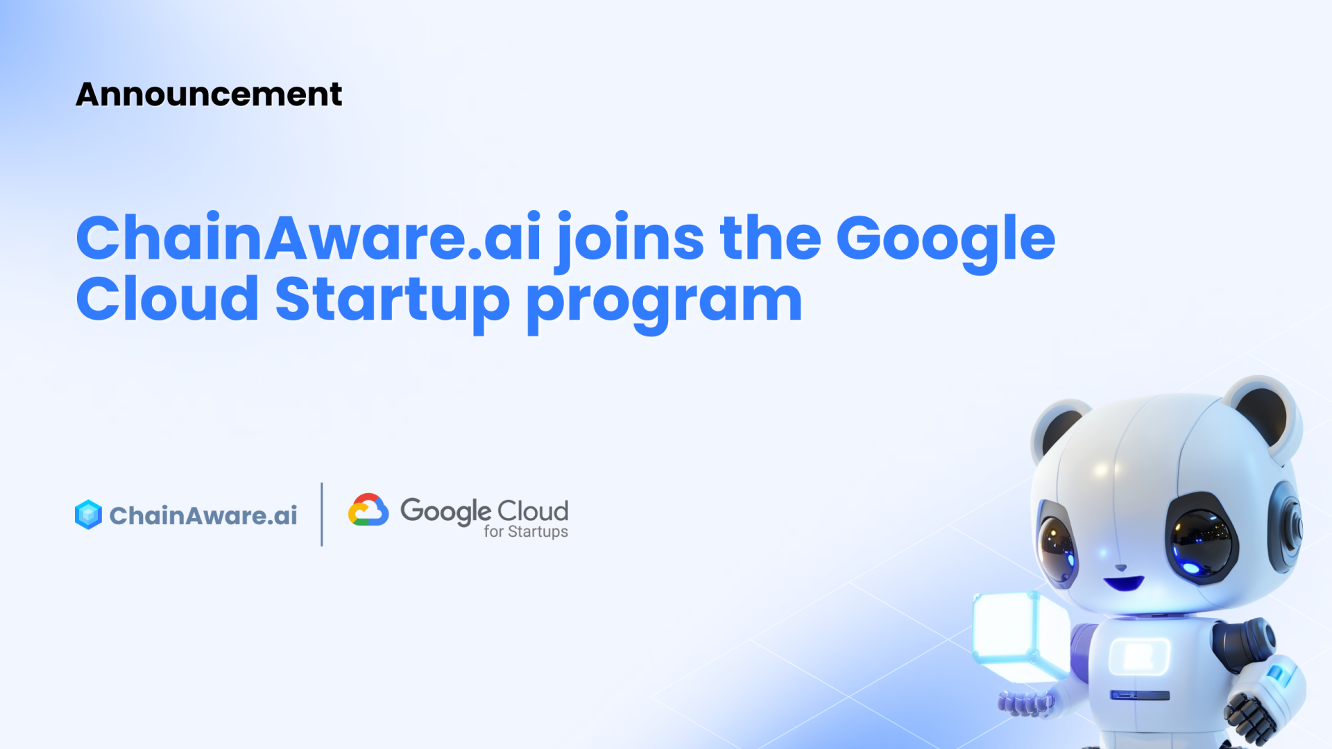 Chainaware google cloud startup 1736169906qrbebblqbg