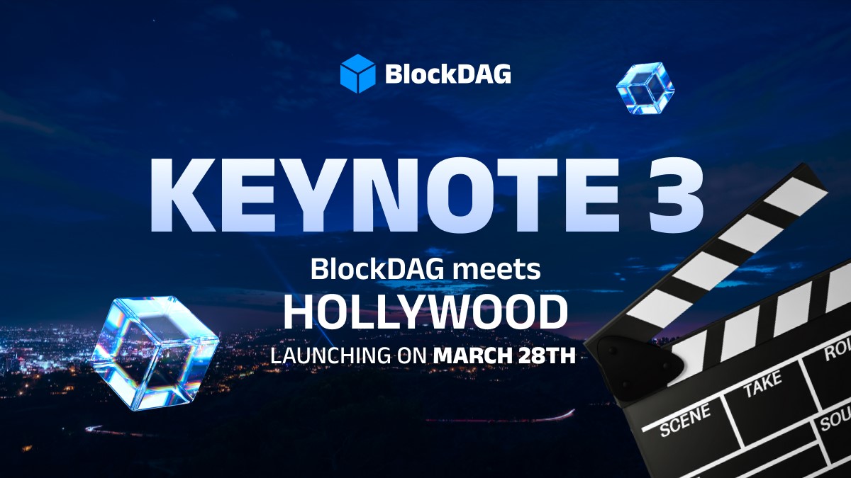 While dogecoin navigates uncertainty & trx simplifies transactions, blockdag’s hollywood-style keynote 3 ignites excitement!