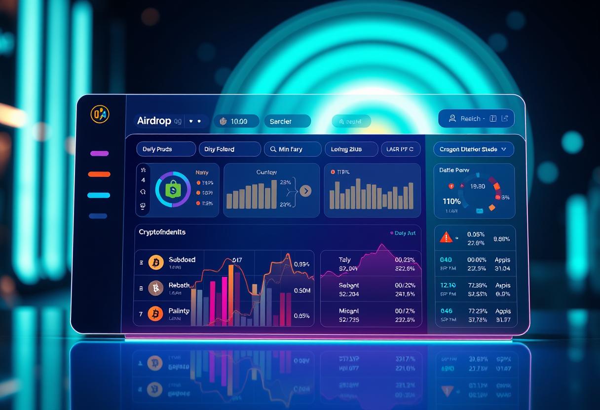 Cryptorank airdrop dashboard: your gateway to exclusive crypto rewards