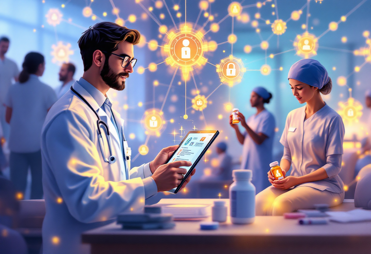 Learn how blockchain use in healthcare saves lives!