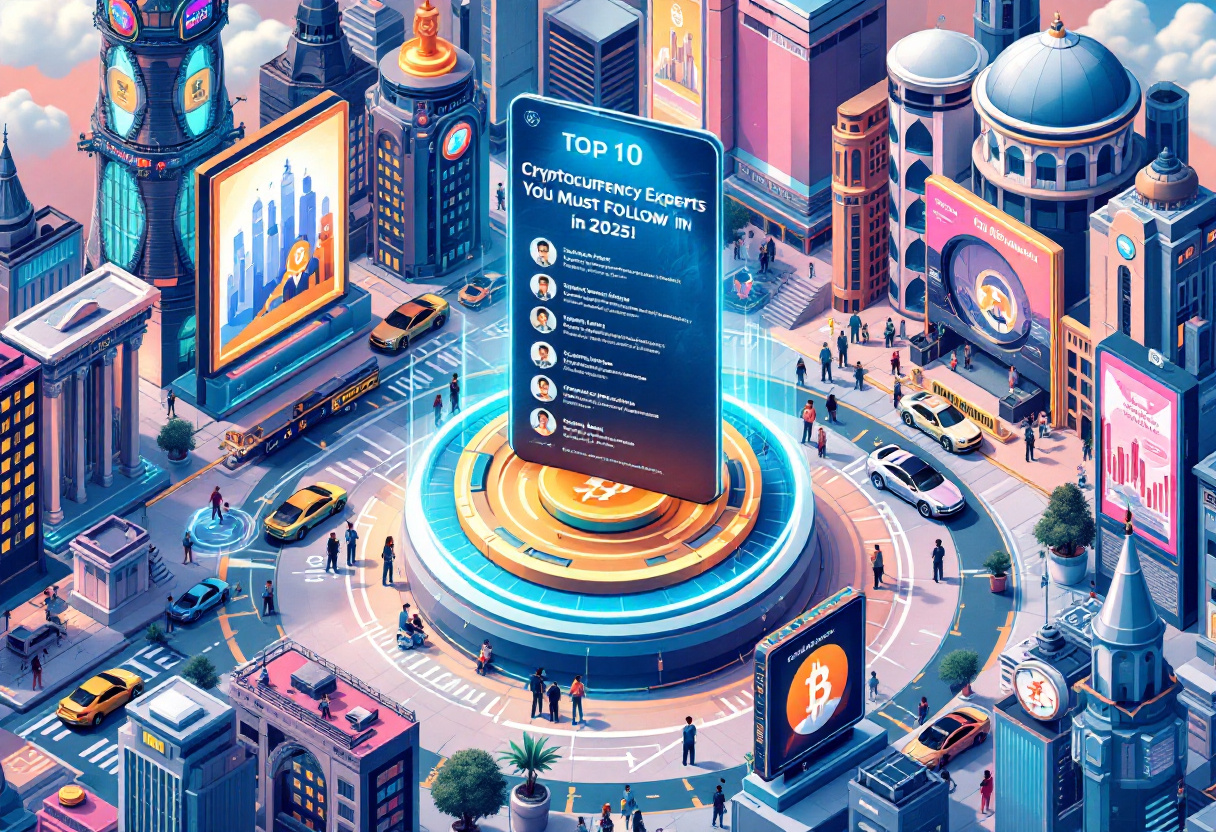 Top 10 cryptocurrency experts you must follow in 2025!