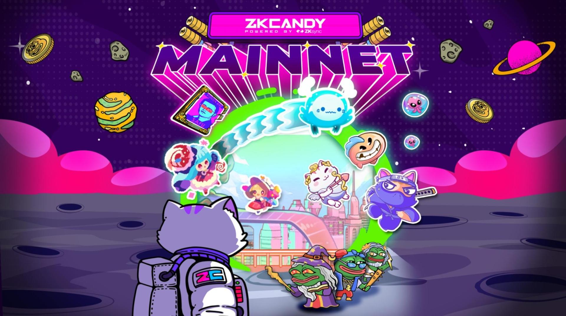 Zkcandy supercharges web3 mobile gaming with l2 mainnet launch