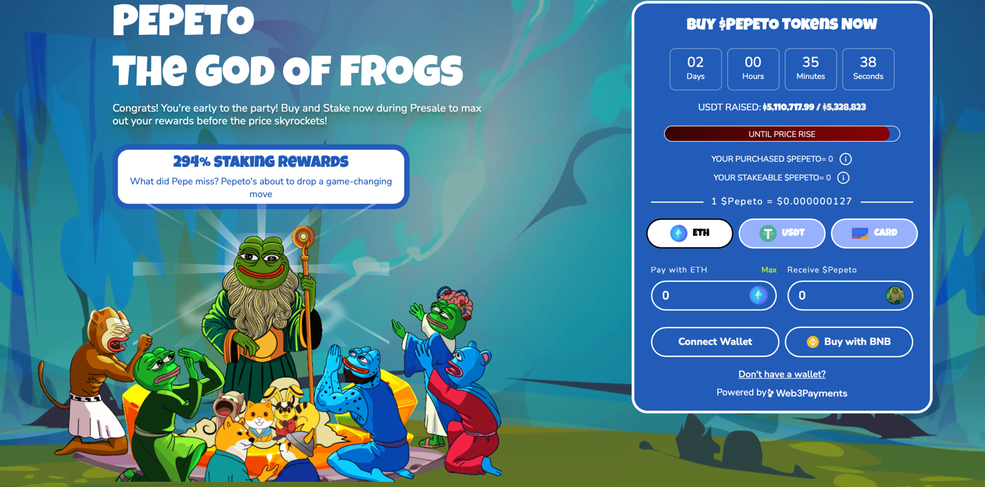 Could pepe or pepeto