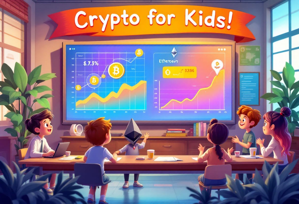 Crypto for kids: teaching young minds about the future of money