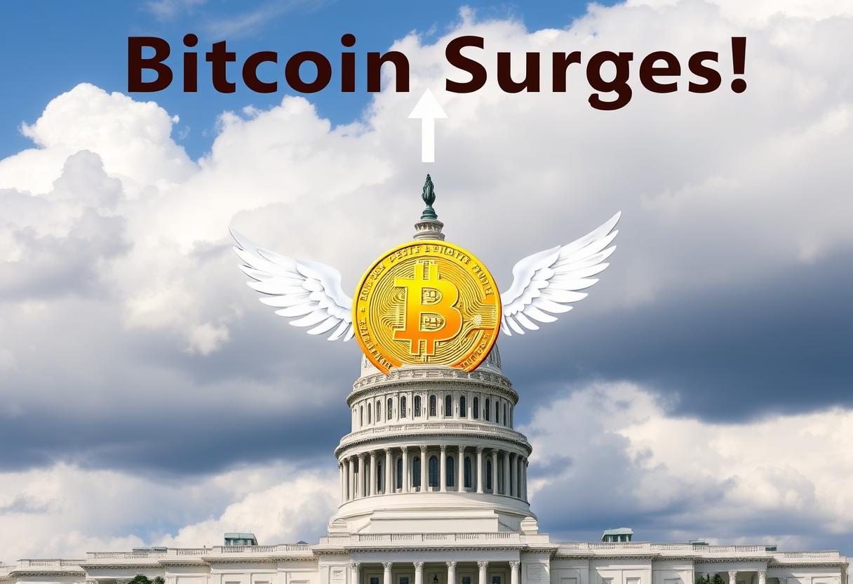 Fomc meeting spurs bitcoin surge: will btc hit $90k amid easing inflation?