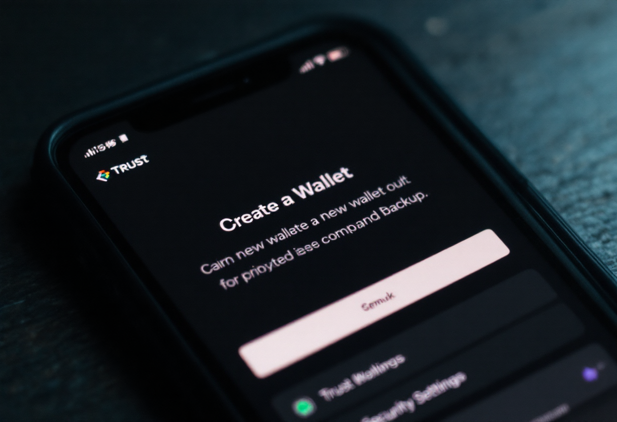 How to set up a trust wallet?
