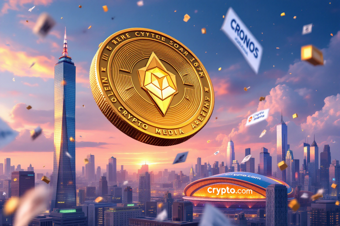 Cronos crypto soars 18% after trump media and crypto. Com partnership
