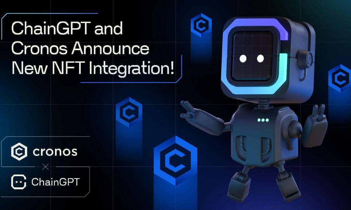 Chaingpt and cronos announce strategic nft partnership to power scalable ai solutions