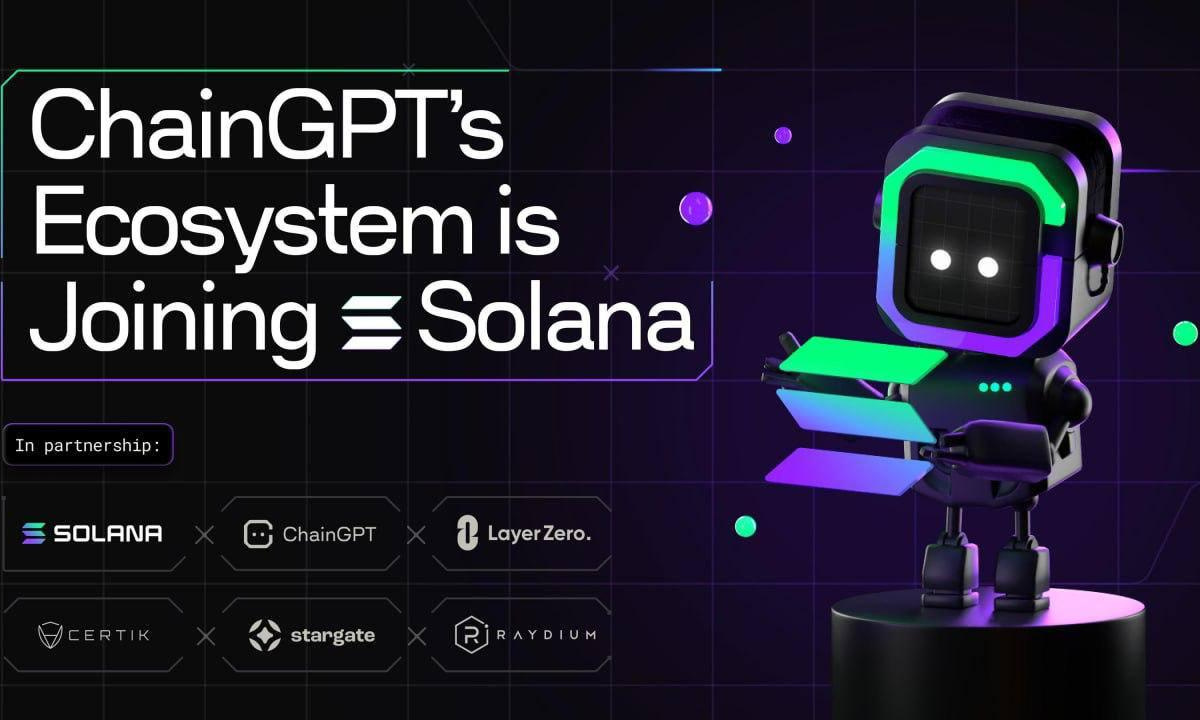 Chaingpt expands to solana: $cgpt token & full ai suite go multichain