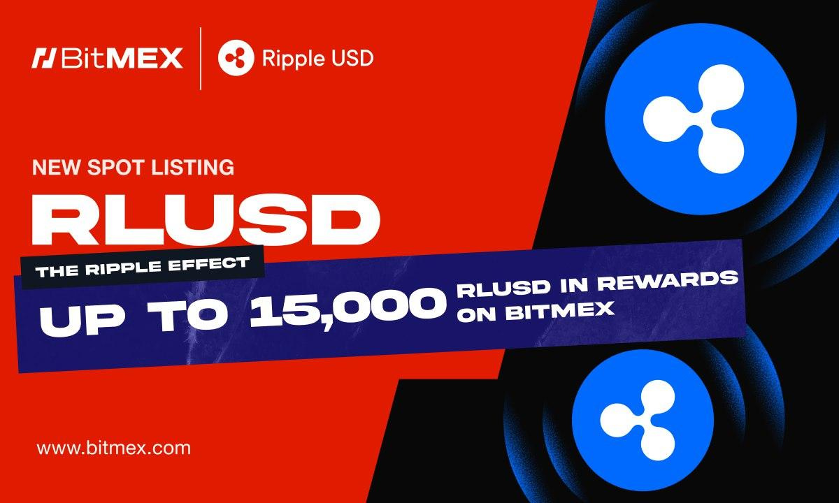 Bitmex launches rlusd spot trading and margin support, with a 15,000 rlusd reward pool