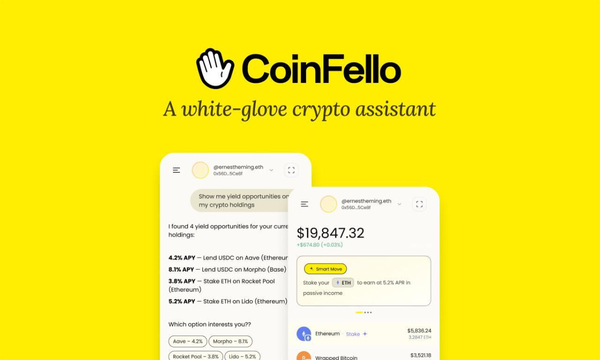 Coinfello: the first self-sovereign ai agent for using and automating any smart contract