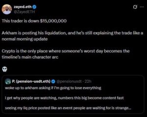Crypto Trader Turns Into Timeline Spectacle After $125M Short Position Goes Deep In The Red 2 Photo 2026 05 15 08 50 03