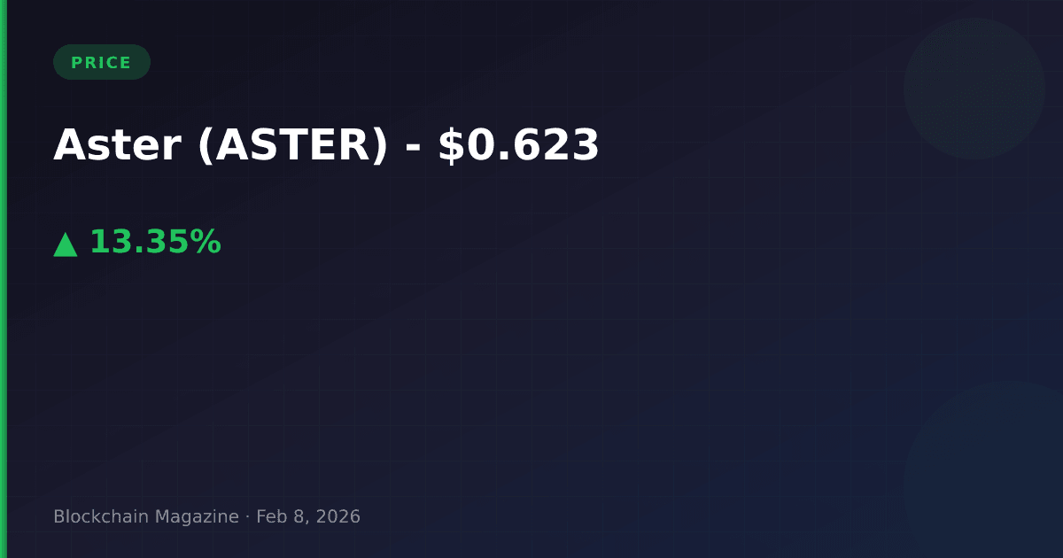 Aster (aster) price today, live chart & market cap | aster to usd converter