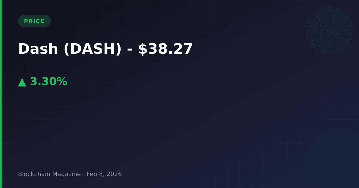 Dash (dash) price today, live chart & market cap | dash to usd converter