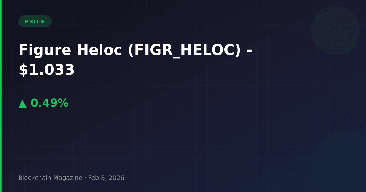 Figure heloc (figr_heloc) price today, chart & market cap | live figr_heloc to usd