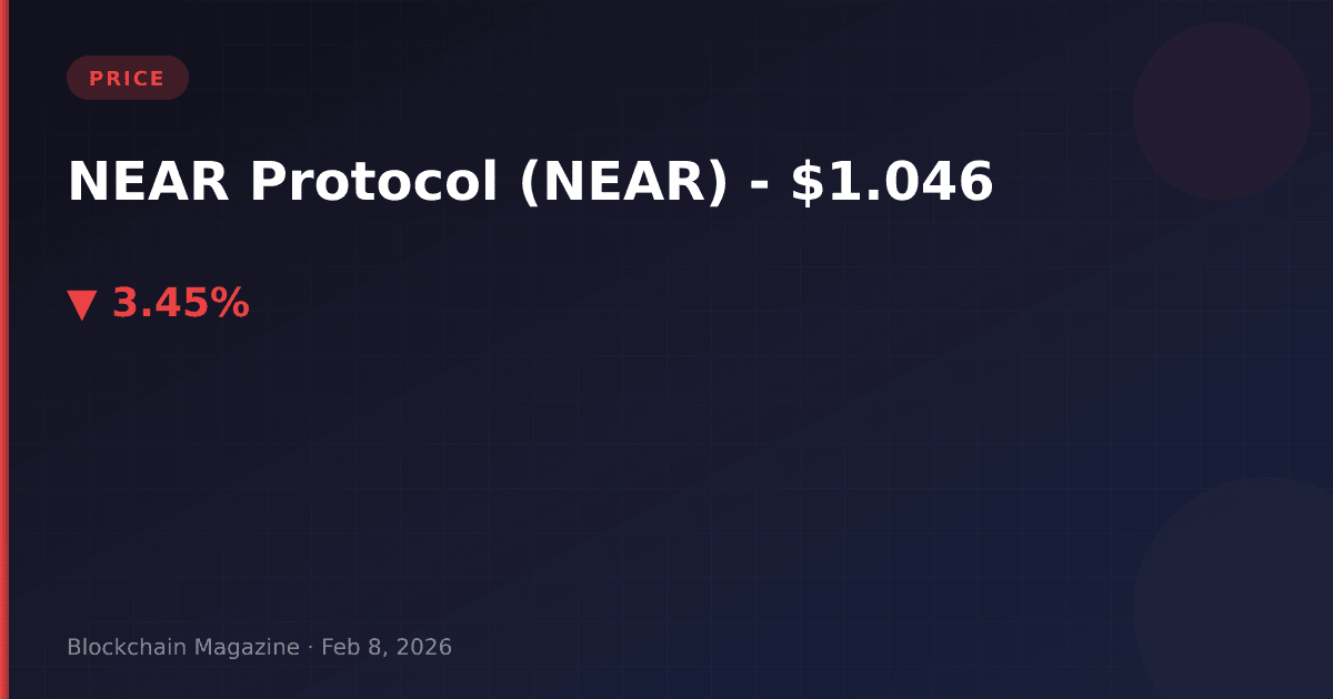 Near protocol (near) price today, live chart & market cap | near to usd converter
