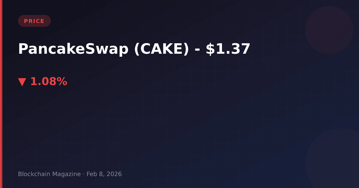 Pancakeswap (cake) price today, live chart & market cap | cake to usd converter