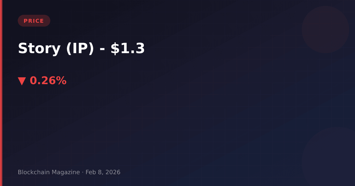 Story (ip) price today | ip to usd live chart & market cap | real-time crypto data