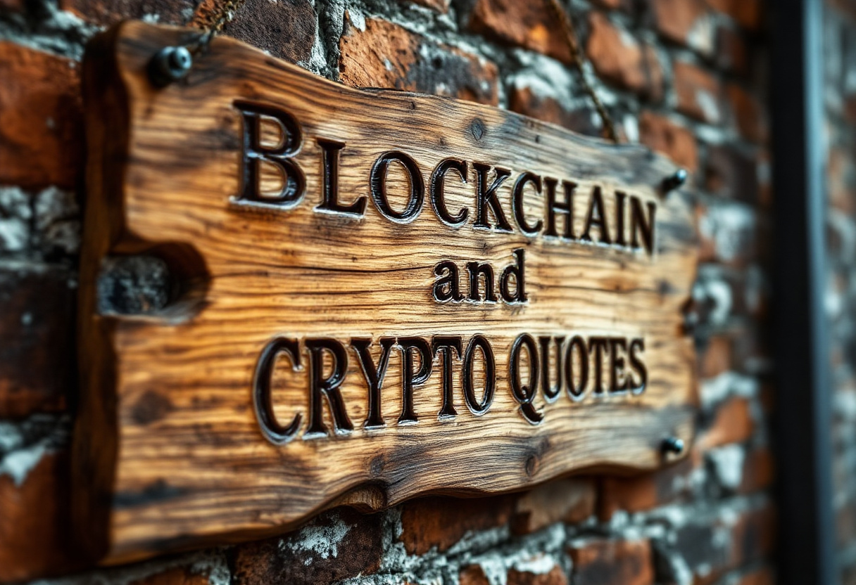 Blockchain and crypto quotes: lessons from the digital revolution!
