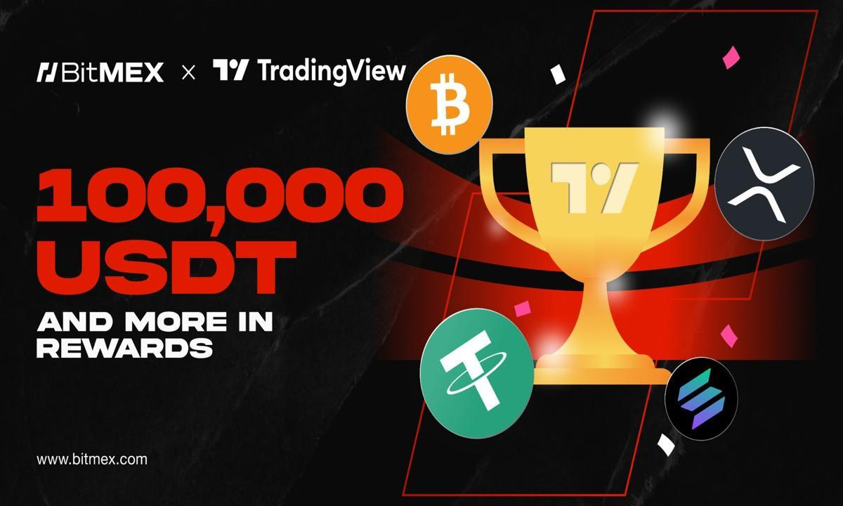 Bitmex and tradingview announce trading campaign, offering 100,000 usdt in rewards and more