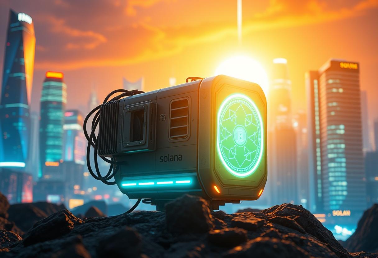 Solana miner -the future of energy-efficient blockchain validation