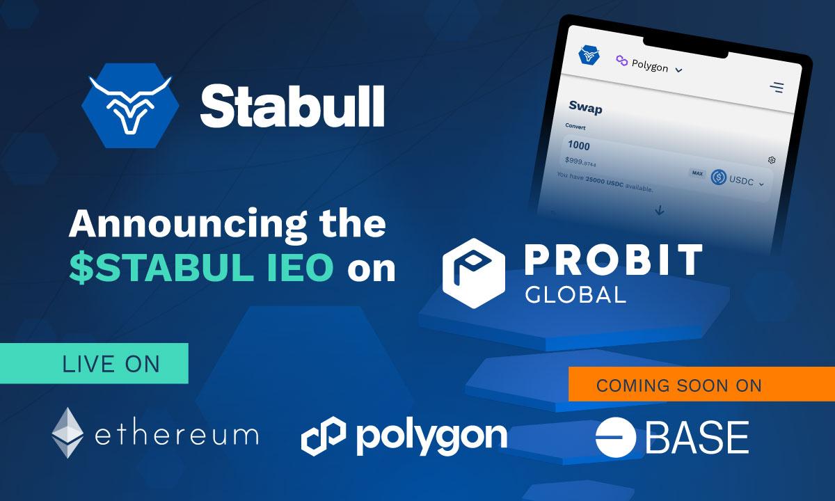 Stabull labs announces public sale of $stabul token on probit global exchange