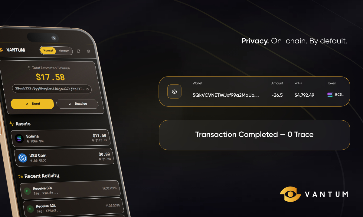 Vantum wallet beta reports strong daily transaction activity