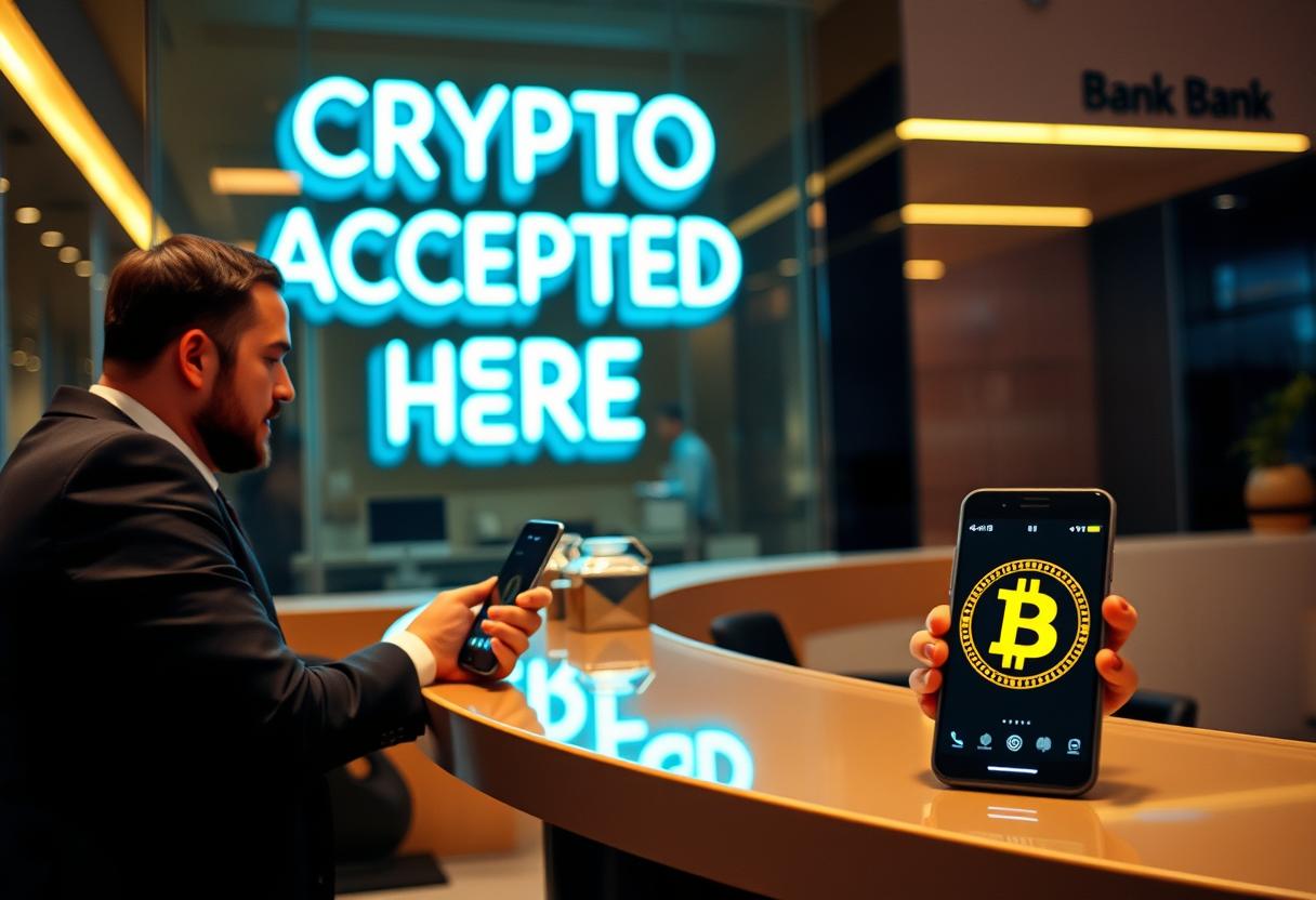 Which us banks that accept cryptocurrency?