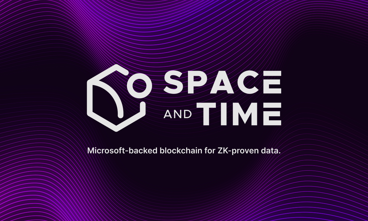 Space and time launches on mainnet to power a new generation of data-driven crypto apps