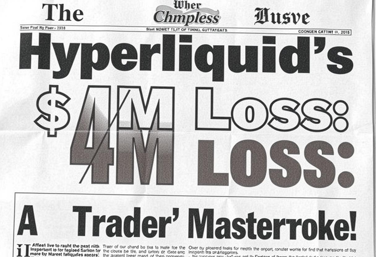 Hyperliquid’s $4m loss: a trader’s masterstroke!